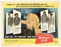 9b070 MIDNIGHT LACE TC '60 Rex Harrison, John Gavin, fear possessed Doris Day as love once had!