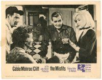 9b500 MISFITS LC #4 '61 Clark Gable, sexy Marilyn Monroe, Thelma Ritter, Eli Wallach, John Huston