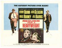 9b085 REQUIEM FOR A HEAVYWEIGHT TC '62 Anthony Quinn, Jackie Gleason, Mickey Rooney, boxing!