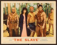 9b648 SLAVE LC #5 '63 close up of Steve Reeves as the son of Spartacus & his friends!