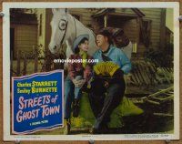 9b688 STREETS OF GHOST TOWN LC #2 '50 pretty Mary Ellen Kay loves Smiley Burnette's accordian!