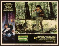 9b701 SWAMP THING LC #5 '82 Wes Craven, Adrienne Barbeau running & jiggling through the swamp!
