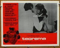 9b706 TEOREMA LC '68 directed by Pier Paolo Pasolini, Terence Stamp fondles girl!