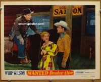 9b753 WANTED DEAD OR ALIVE LC '51 pretty Christine McIntyre between Whip Wilson & Fuzzy Knight!