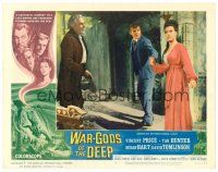 9b756 WAR-GODS OF THE DEEP LC #4 '65 Susan Hart leads Tab Hunter as John Le Mesurier watches!