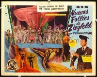 9b777 ZIEGFELD FOLLIES Spanish/U.S. LC #8 '45 Red Skelton, Lena Horne & elaborate production number!