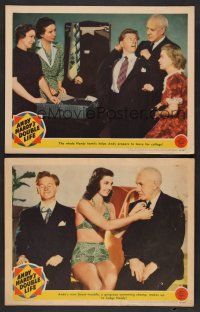 9c736 ANDY HARDY'S DOUBLE LIFE 2 LCs '42 Mickey Rooney, sexiest Esther Williams!