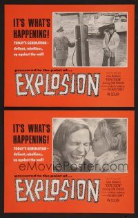 9c768 EXPLOSION 2 int'l LCs '70 Don Stroud, Michele Chicoine, it's what's happening!