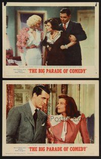 9c804 MGM'S BIG PARADE OF COMEDY 2 LCs '64 Jean Harlow, Clark Gable, Cary Grant, Katharine Hepburn!