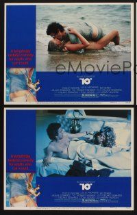 9c647 '10' 3 LCs '79 Blake Edwards directed comedy, Dudley Moore, sexy Bo Derek!