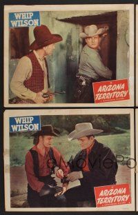 9c473 ARIZONA TERRITORY 6 LCs '50 Whip Wilson, Andy Clyde, Nancy Saunders!