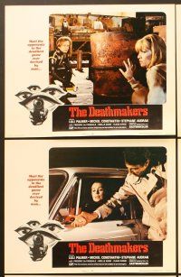 9c102 CHILDREN OF MATA HARI 8 LCs R72 La Peau de Torpedo, Klaus Kinski, The Deathmakers!