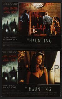 9c174 HAUNTING 8 int'l LCs '99 Liam Neeson, Catherine Zeta-Jones, Lili Taylor, creepy house!