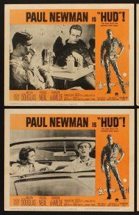 9c189 HUD 8 LCs '63 Paul Newman is the man with the barbed wire soul, Martin Ritt classic!