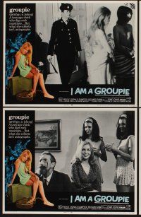 9c192 I AM A GROUPIE 8 LCs '70 rock 'n' roll, sexy Esme Johns doesn't collect autographs!