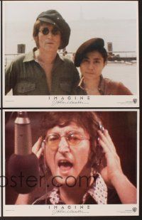 9c493 IMAGINE 6 LCs '88 great images of former Beatle John Lennon, Yoko Ono!
