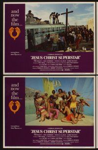 9c200 JESUS CHRIST SUPERSTAR 8 LCs '73 Ted Neeley, Andrew Lloyd Webber religious musical!