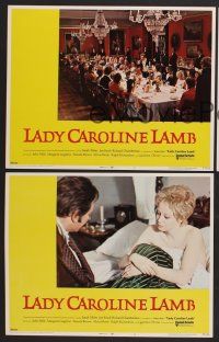 9c680 LADY CAROLINE LAMB 3 LCs '73 directed by Robert Bolt, John Mills, Margaret Leighton!