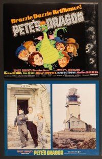 9c281 PETE'S DRAGON 8 LCs '77 Walt Disney, Helen Reddy, Jim Dale, Mickey Rooney!