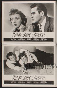 9c614 PRIVATE HELL 36 4 LCs R58 sexy Ida Lupino, Baby Face Killers, directed by Don Siegel!