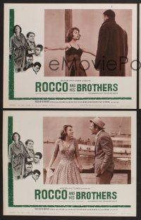 9c699 ROCCO & HIS BROTHERS 3 LCs '61 Luchino Visconti's Rocco e I Suoi Fratelli!