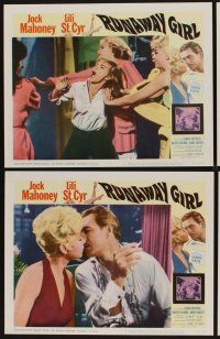 9c313 RUNAWAY GIRL 8 LCs '65 men could tell by her kisses what kind of woman Lili St. Cyr was!