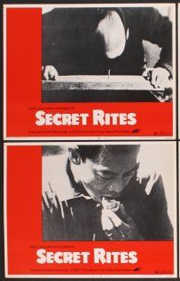9c318 SECRET RITES 8 LCs '71 Hell on Earth, weird sex rites & religious practices!