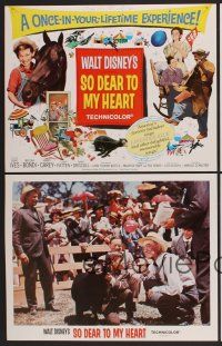 9c050 SO DEAR TO MY HEART 9 LCs R64 Walt Disney, Burl Ives, Beulah Bondi, Harrey Carey