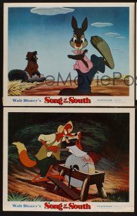 9c705 SONG OF THE SOUTH 3 LCs R72 Walt Disney, Br'er Rabbit, Fox & Bear!