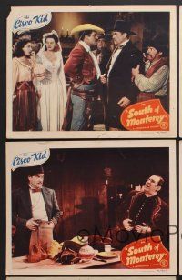 9c548 SOUTH OF MONTEREY 5 LCs '46 Gilbert Roland as The Cisco Kid, Marjorie Riordan!