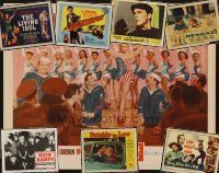 9d011 LOT OF 291 LOBBY CARDS lot '53 - '67 Mein Kampf, Living Idol, 3 Sailors and a Girl + many more