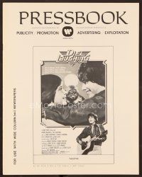 9d329 DIE LAUGHING pressbook '80 Robby Benson with guitar & Linda Grovenor!