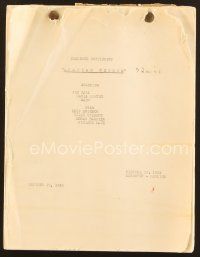 9d229 ARABIAN NIGHTS continuity & dialogue script October 19, 1942, screenplay by Michael Hogan!