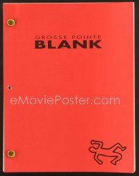 9d248 GROSSE POINTE BLANK revised draft: script Dec 1995, screenplay DeVincentis, Pink, and Cusack!