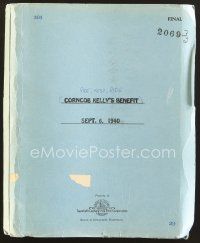 9d263 RIDE, KELLY, RIDE revised final draft script Sep 6, 1940, screenplay by Conselman & Cummings!