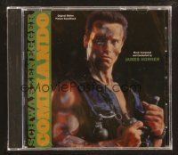 9d140 COMMANDO soundtrack CD '03 Arnold Schwarzenegger, original score by James Horner!