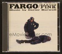 9d144 FARGO/BARTON FINK soundtrack CD '96 Coen Brothers, original score by Carter Burwell!
