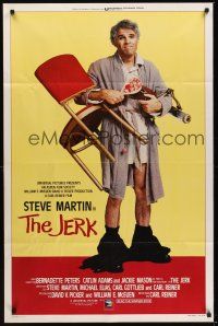 9e526 JERK int'l 1sh '79 wacky Steve Martin is the son of a poor black sharecropper!