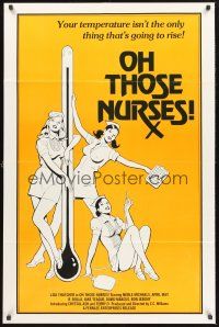 9e681 OH THOSE NURSES 1sh '82 Lisa Thatcher, Merle Michaels, April May & Ron Jeremy!