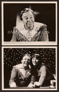 9f994 MR. MAGOO'S SOLID GOLD SHOW 2 8x10 stills '78 two great images of Buffalo Bob Smith!