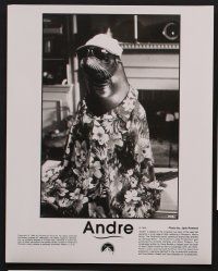 9f774 ANDRE 8 8x10 stills '94 directed by George Miller, Tina Majorino & her wacky pet sea lion!