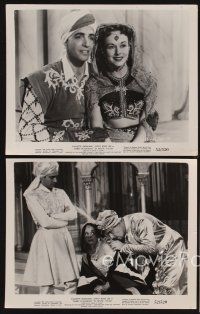 9f806 BABES IN BAGDAD 7 8x10 stills '52 Paulette Goddard, Gypsy Rose Lee, directed by Edgar Ulmer!