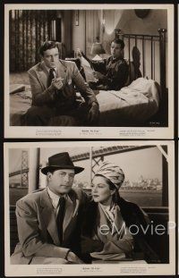 9f678 BORN TO KILL 10 8x10 stills '46 Lawrence Tierney, sexy Claire Trevor, Robert Wise classic!