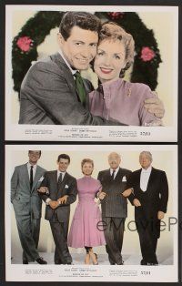 9f198 BUNDLE OF JOY 10 color 8x10 stills '57 Debbie Reynolds, Eddie Fisher, Adolphe Menjou, Noonan!