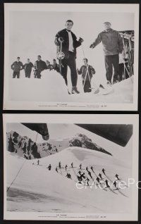 9f661 SKI CHAMP 11 8x10 stills '66 Toni Sailer, world's ski champion, please help identify!