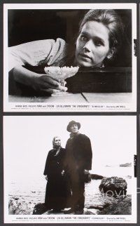 9f597 EMIGRANTS 15 8x10 stills '72 Liv Ullmann, Max Von Sydow, directed by Jan Treoll!