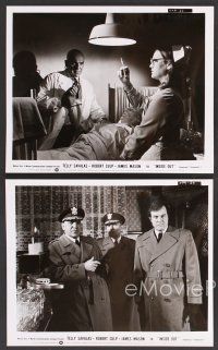 9f501 INSIDE OUT 27 8x10 stills '75 Telly Savalas, James Mason & Robert Culp in Nazi Germany!