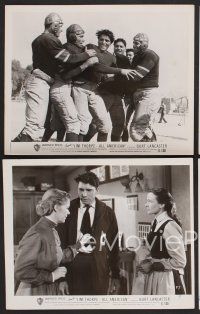 9f904 JIM THORPE ALL AMERICAN 4 8x10 stills '51 Burt Lancaster as greatest athlete of all time!