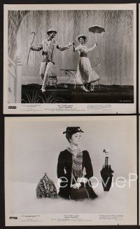 9f723 MARY POPPINS 10 8x10 stills '64 Julie Andrews & Dick Van Dyke in Walt Disney musical classic!