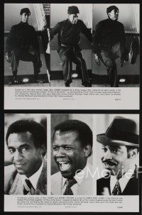 9f645 PIECE OF THE ACTION 12 8x10 stills '77 Sidney Poitier, Bill Cosby, James Earl Jones